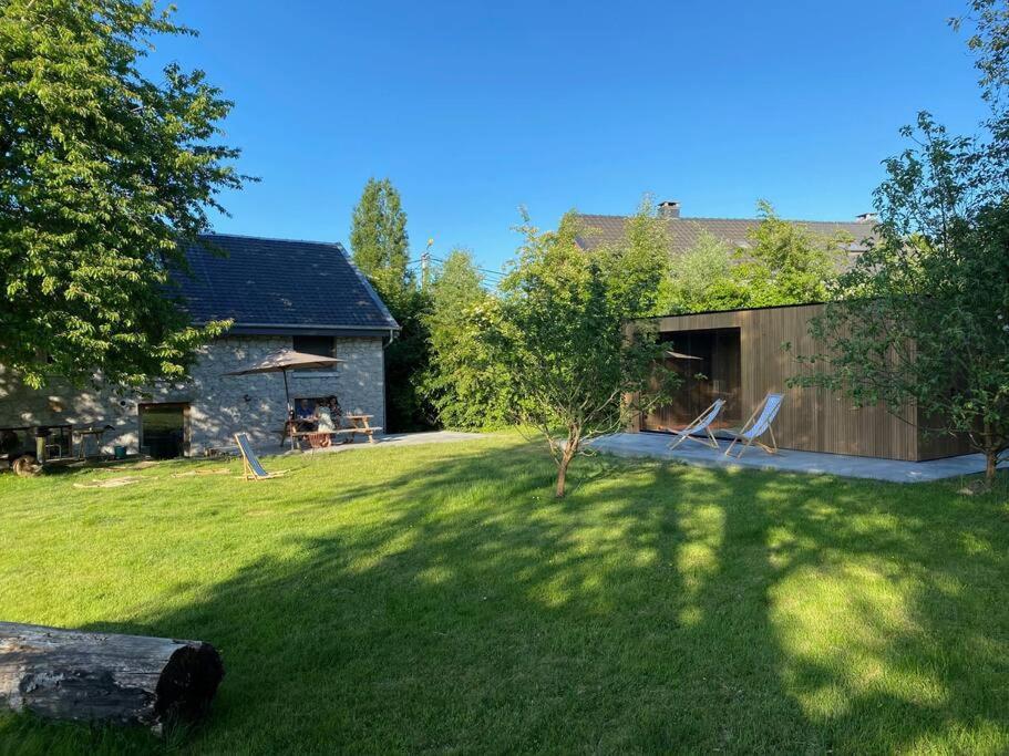 Gerestaureerde Hoeve Met Zicht Durbuy Exteriér fotografie