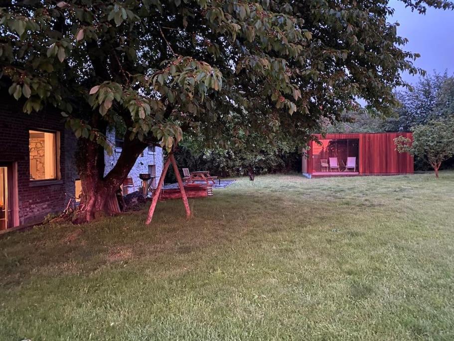 Gerestaureerde Hoeve Met Zicht Durbuy Exteriér fotografie